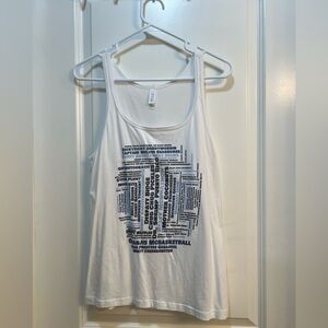 Impractical Jokers Graphic White and Blue women's Shirt